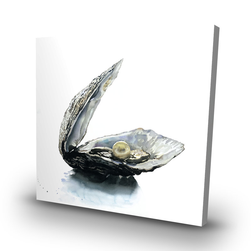 Pearl oyster - 32"x32" art on canvas