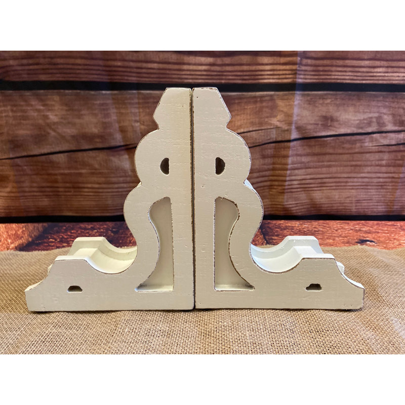 Wood Non-Skid Bookends