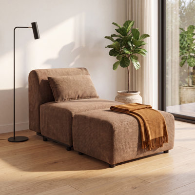 Modular Deep Seat Sectional Sofa, Varnam (center)