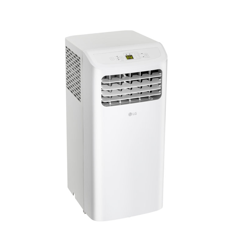 White 5000 BTU Portable Air Conditioner with Remote