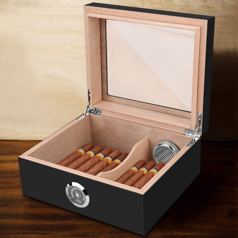 Boîte à cigares, cigare espagnol, boîte de bureau pour cigares en bois, 25 à 50 cigares