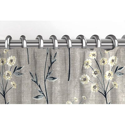 Precita Cotton Blackout Curtain Pair