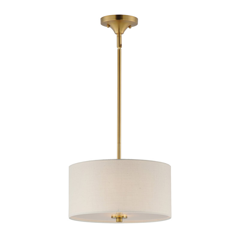Eronim Linen Semi Flush Mount