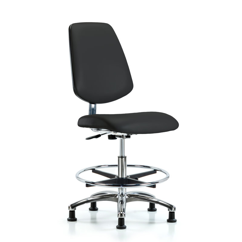 Chaise de dessin, Vinyle noir antistatique, Patins antistatiques