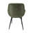 Haglund Leather Dining Chair with Powder-Coated Iron Legs Accent Side Chair Foam Padded Seat Versatile Kitchen Chair for Modern Home and Kitchen-123386569-68459896