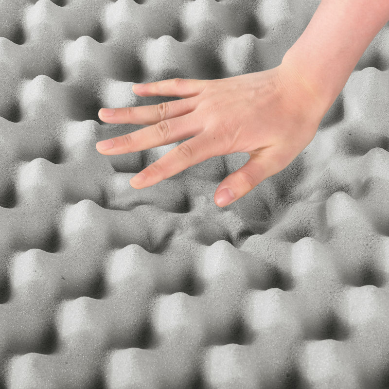 Nugent 4'' Memory Foam Mattress Topper, Full