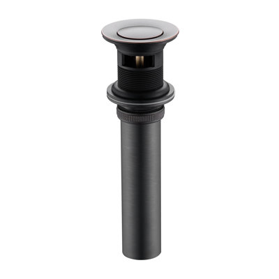 Pop-Up Bathroom Sink Drain with Overflow