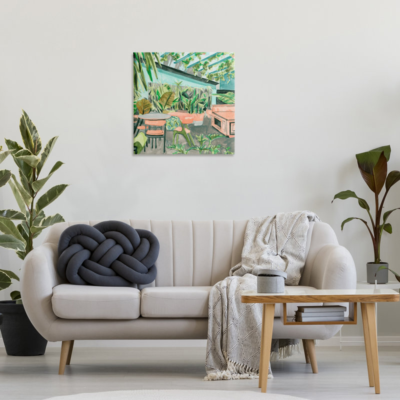 «Greenhouse Plants Café» par Melissa Wang, H 24 po x l 24 po