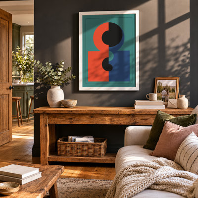 Balance And Duality Geometric - Print