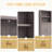 Stackable Base Cabinet & Bookcase Bundle