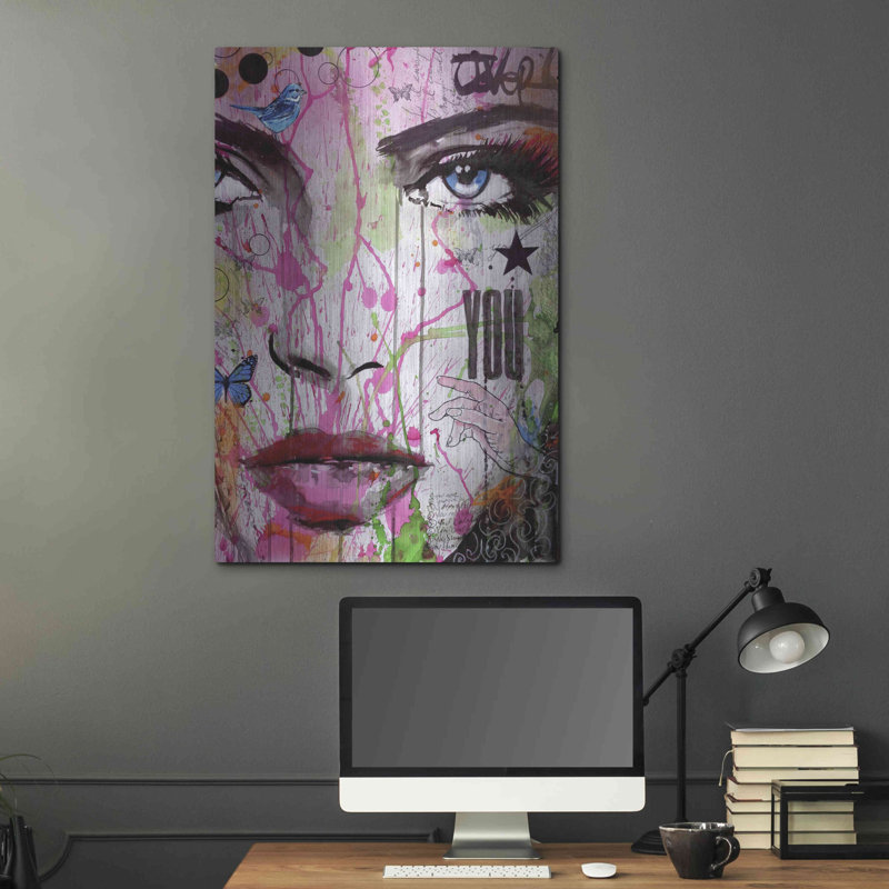 «You» par Loui Jover, H 36 po x l 24 po