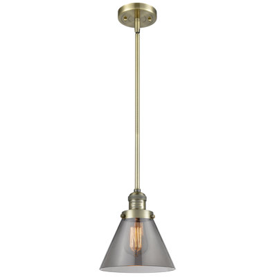 Luminaire suspendu conique à 1 lumière Mosley