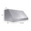 ZLINE 30 in. Satin Stainless Steel Convertible Vent Under Cabinet Range Hood-2026965886-2085370854