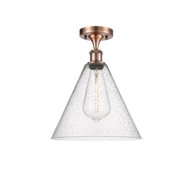 Amabil Glass Semi Flush Mount