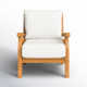 Brunswick Teak Patio Chair with Cushions