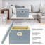 Ebern Designs Fabric Decorative Bin-1910231125
