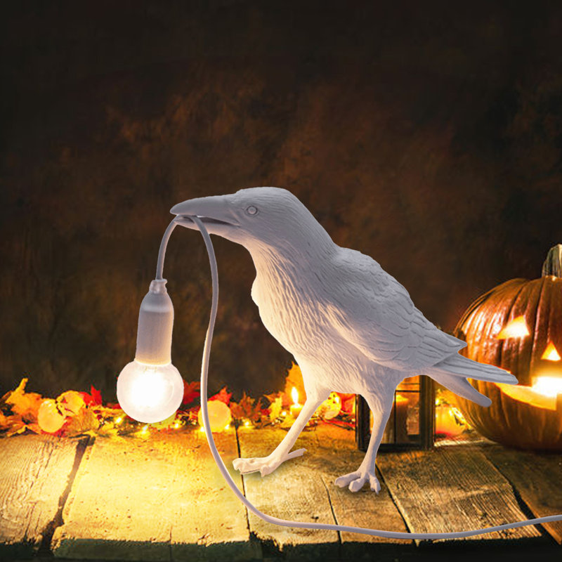 Lampe de bureau Raven, Blanc