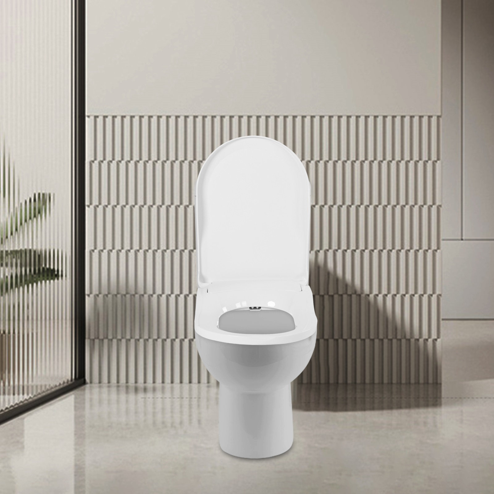 led toilet seat polyresin toilet seat
