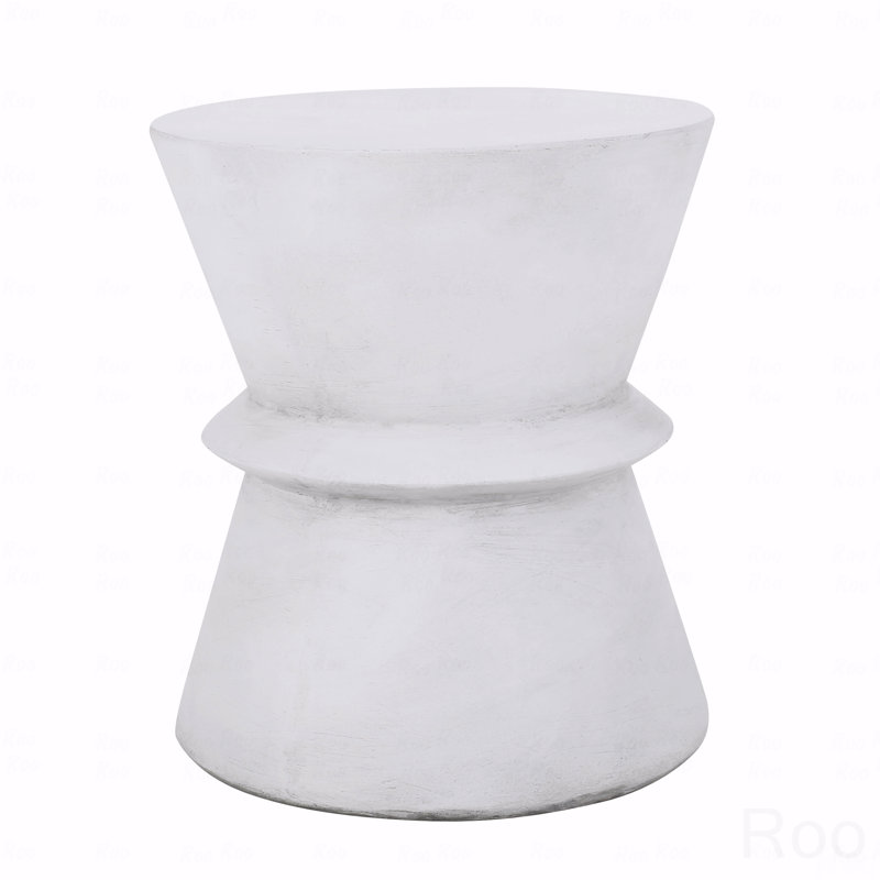 Outdoor Lightweight Concrete Side Table