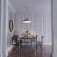 Panneau mural 3D 19,625 "x 19,625" en blanc (paquet de 12)