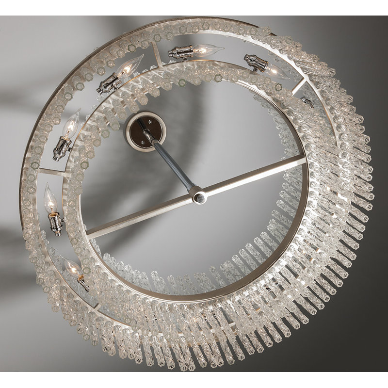 Chime 4 - Light Shaded Drum Chandelier