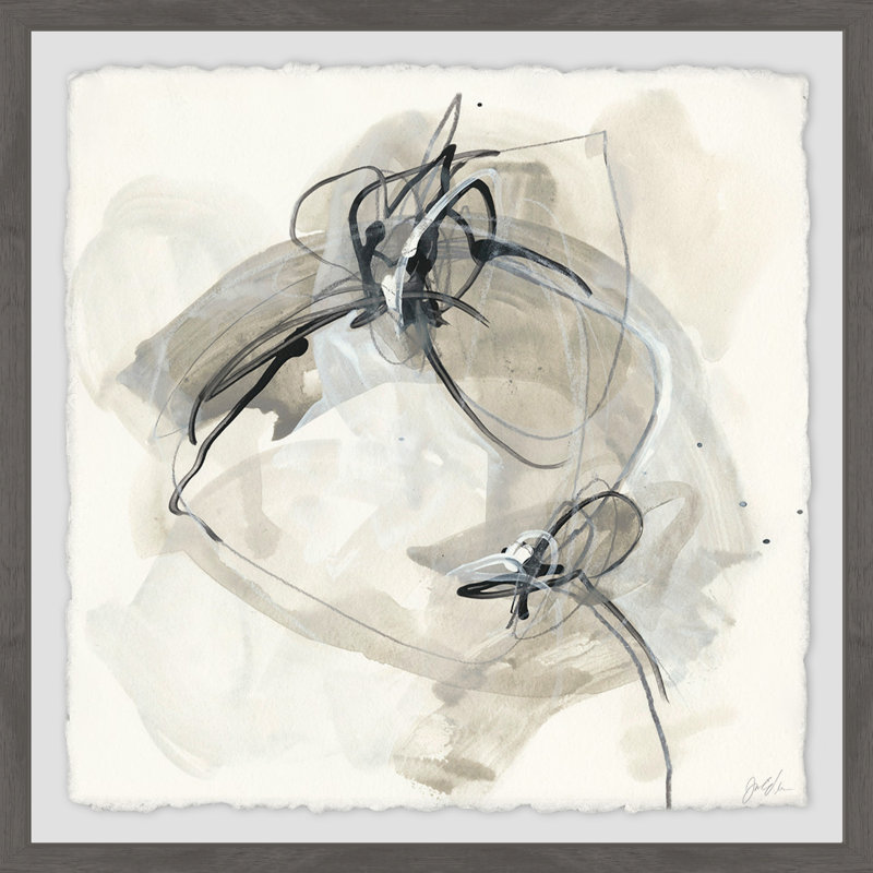 « monochrome diaspora iv », reproduction encadrée, H 12 po x l 12 po x P 1,5 po