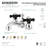 Kingston Brass Duchess Two-Handle 3-Hole Deck Mount Mini-Widespread Bathroom Faucet with Brass Pop-Up-29272909