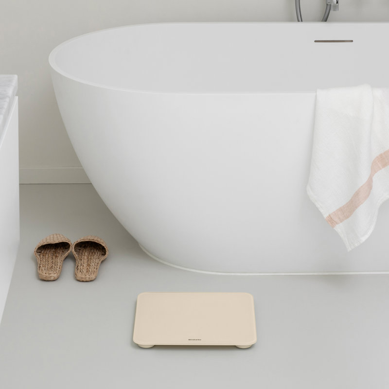 Brabantia Renew Digital Bathroom Scales, Soft Beige