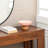Dawn 5"H Ceramic Table Vase with Wood Base