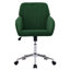 Mobilier ergonomique pour la maison - velours, base stable, support pour le dos, revêtement de velours de chaise de bureau confortable, support doré robuste et réglable-1155443219-1155443228-1155443229