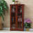 Window Pane Media Cabinet  Black-1176958962