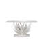 Agave Glass Console Table