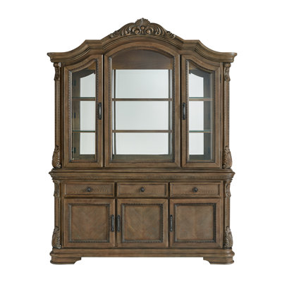 Grethel Server And Hutch In Walnut