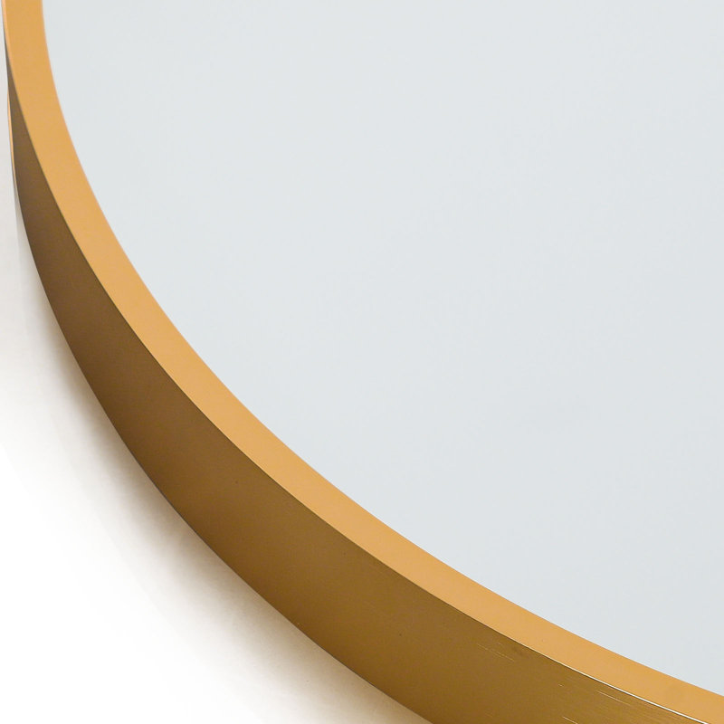 Ennio Metal Arch Mirror, Gold