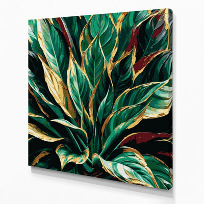 Art mural sur toile Botanical Dracaena