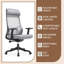 Chaise de bureau avec appui-tête Mirai-1158708859