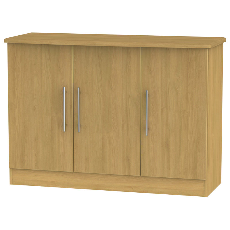 Fully Assembled Daryl Combi Chest, Modern Oak