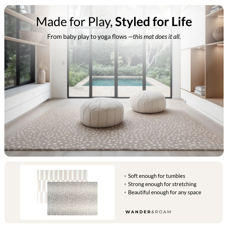 Antelope Foam Playmat, Gray