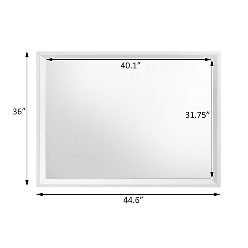 Dresser Mirror White