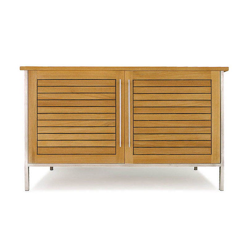 63'' W Solid Wood Credenza