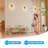 44'' Ultra Long 2-Tier Shoe Rack Organizer, 15 Pair Shoe Shelf-1873202771