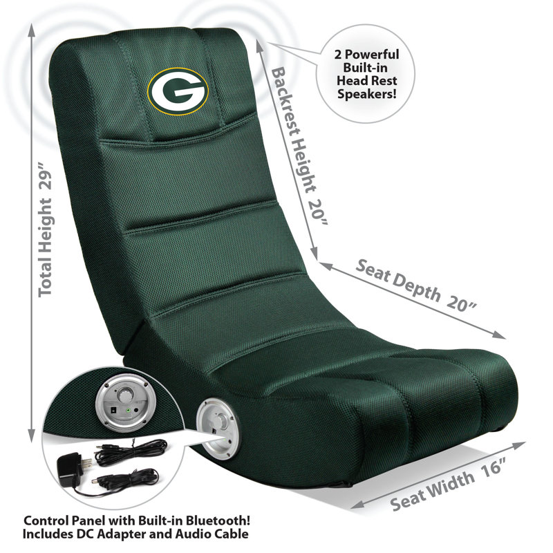 NFL Video Rocker Game Chair, Green Bay Packers