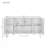 Modern Sideboard With Four Doors, Metal Handles, Legs, And Adjustable Shelves For Versatile Storage And Stylish Display-883816032