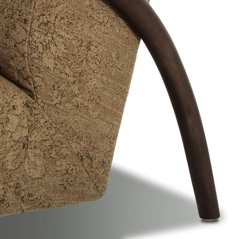 Sandro Leather Armchair, Fallingbrook Cafe Polyester Blend