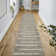 Colline Berber Stripe Shag Gray/Ivory Rug