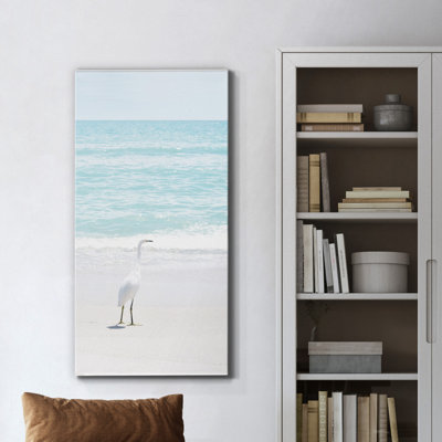 «Summer Egret I», reproduction sur toile tendue