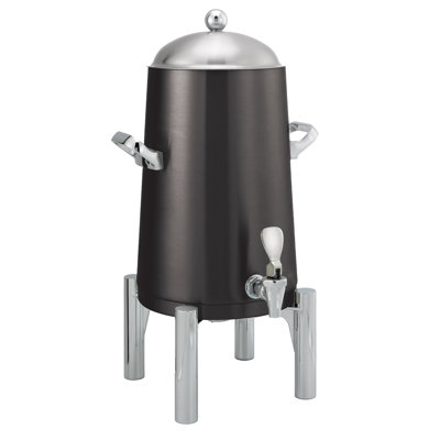 Flame Free Stainless Steel Vacuum Insulated Coffee Urn, Round Base, 3 Gallon