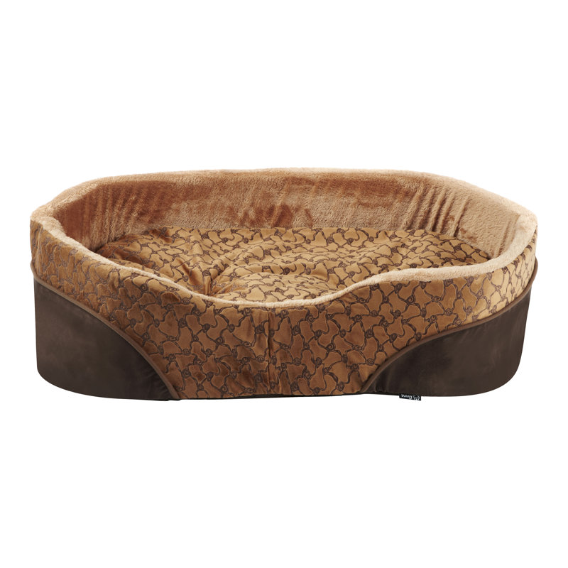 Switzer Bolster, Brown, 22 cm H x 80 cm W x 58 cm D