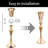 Metal Flower Trumpet Vase-1756600964