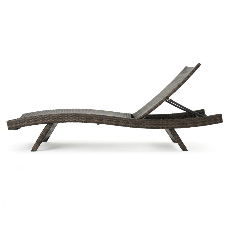 Fauteuil en osier PE, Moka, Ensemble de 2